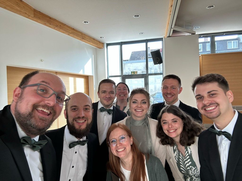 Das Vokalensemble vokalista freut sich auf das Konzert "The Lost Birds" im Mariendom in Andernach